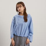 ギャザースリーブボートネックブラウス≪洗濯機で洗える≫ | QUEENS COURT | 詳細画像18 