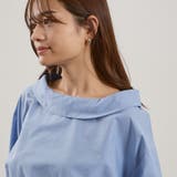 ギャザースリーブボートネックブラウス≪洗濯機で洗える≫ | QUEENS COURT | 詳細画像20 