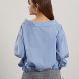 ギャザースリーブボートネックブラウス≪洗濯機で洗える≫ | QUEENS COURT | 詳細画像22 