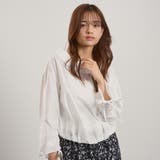 ギャザースリーブボートネックブラウス≪洗濯機で洗える≫ | QUEENS COURT | 詳細画像4 