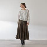 ギャザースリーブボートネックブラウス≪洗濯機で洗える≫ | QUEENS COURT | 詳細画像5 