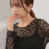 コードラッセルレースプルブラウス≪手洗い可能≫ | QUEENS COURT | 詳細画像6 