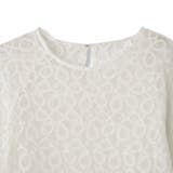 コードラッセルレースプルブラウス≪手洗い可能≫ | QUEENS COURT | 詳細画像12 