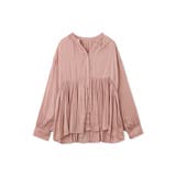 割繊サテンキーネックペプラムブラウス≪手洗い可能≫ | QUEENS COURT | 詳細画像12 