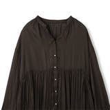 割繊サテンキーネックペプラムブラウス≪手洗い可能≫ | QUEENS COURT | 詳細画像15 