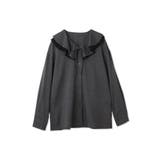 ナチュラルストレッチフレアカラーブラウス≪手洗い可能≫ | QUEENS COURT | 詳細画像10 