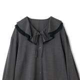 ナチュラルストレッチフレアカラーブラウス≪手洗い可能≫ | QUEENS COURT | 詳細画像12 