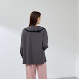 ナチュラルストレッチフレアカラーブラウス≪手洗い可能≫ | QUEENS COURT | 詳細画像6 