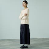 アイボリー | ドッキングライク軽量ニットワンピース≪手洗い可能≫ | VICKY