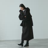 ソフトニットメルトンキーネックワンピース≪手洗い可能≫ | VICKY | 詳細画像13 