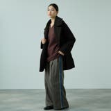 フェイクムートンミドルダブルコート | VICKY | 詳細画像10 