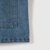 フラップポケットショートデニムブルゾン≪手洗い可能≫ | VICKY | 詳細画像15 