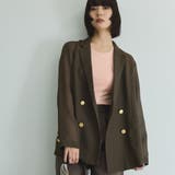 【追加生産】メッシュダブルテーラージャケット≪手洗い可能≫ | VICKY | 詳細画像15