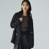 【追加生産】メッシュダブルテーラージャケット≪手洗い可能≫ | VICKY | 詳細画像4