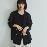 【追加生産】メッシュダブルテーラージャケット≪手洗い可能≫ | VICKY | 詳細画像6