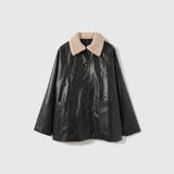 ボアカラーフェイクレザーブルゾン | VICKY | 詳細画像11 