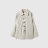 ボアカラーフェイクレザーブルゾン | VICKY | 詳細画像12 