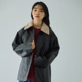 ボアカラーフェイクレザーブルゾン | VICKY | 詳細画像2 