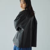 ボアカラーフェイクレザーブルゾン | VICKY | 詳細画像5 