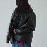 ボアカラーフェイクレザーブルゾン | VICKY | 詳細画像6 