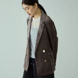 シアーベロアダブルテーラージャケット | VICKY | 詳細画像10 