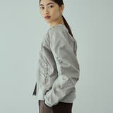 ミラノリブギャザーZIPブルゾン | VICKY | 詳細画像10