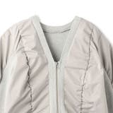 ミラノリブギャザーZIPブルゾン | VICKY | 詳細画像20