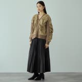 ミラノリブギャザーZIPブルゾン | VICKY | 詳細画像5