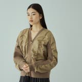 ミラノリブギャザーZIPブルゾン | VICKY | 詳細画像6