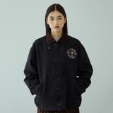 ブラック | TIGER刺繍ダックジャケット≪手洗い可能≫ | VICKY