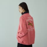ピンク | TIGER刺繍ダックジャケット≪手洗い可能≫ | VICKY