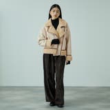 フェイクムートンボアブルゾン | VICKY | 詳細画像10