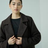 ツィーディチェックWボタンジャコット | VICKY | 詳細画像5 