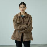 ブラウン | MIXツィードCPOジャケット | VICKY