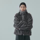 グレー | フェイクファージャケット | VICKY