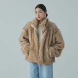 ベージュ系その他 | フェイクファージャケット | VICKY