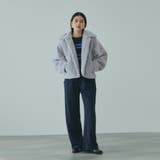 ボアコクーンスリーブブルゾン | VICKY | 詳細画像10 