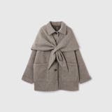 ショール付きスライバーニットコート | VICKY | 詳細画像12