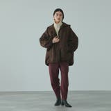 ボアライナー付きナイロンフーディブルゾン≪洗濯機で洗える≫ | VICKY | 詳細画像13