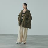 ボアライナー付きナイロンフーディブルゾン≪洗濯機で洗える≫ | VICKY | 詳細画像7