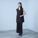 【シーズンレス】ナイロンツイルデニムベスト | VICKY | 詳細画像10 