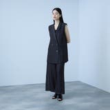 【シーズンレス】ナイロンツイルデニムベスト | VICKY | 詳細画像11 