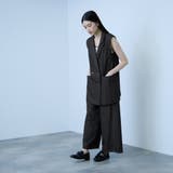 【シーズンレス】ナイロンツイルデニムベスト | VICKY | 詳細画像12 