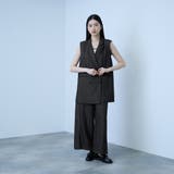 【シーズンレス】ナイロンツイルデニムベスト | VICKY | 詳細画像13 