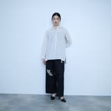 【大人の抜け感】コーマコットンバックフレアシャツ | VICKY | 詳細画像10 