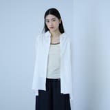 【大人の抜け感】コーマコットンバックフレアシャツ | VICKY | 詳細画像2 