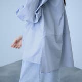 【大人の抜け感】コーマコットンバックフレアシャツ | VICKY | 詳細画像7 