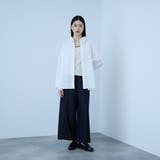 【大人の抜け感】コーマコットンバックフレアシャツ | VICKY | 詳細画像9 