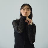 カットレースポロトップス≪手洗い可能≫ | VICKY | 詳細画像11