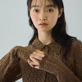 カットレースポロトップス≪手洗い可能≫ | VICKY | 詳細画像8